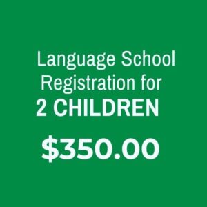 Italian Language School:  2 Children