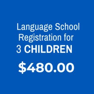 Italian Language School:  3 Children