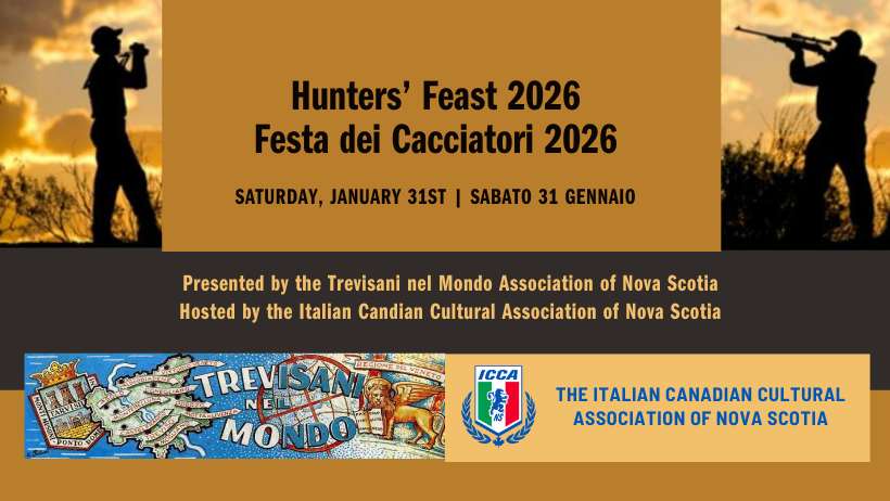hunters feast dinner at the italian cultural centre in halifax ns 2026