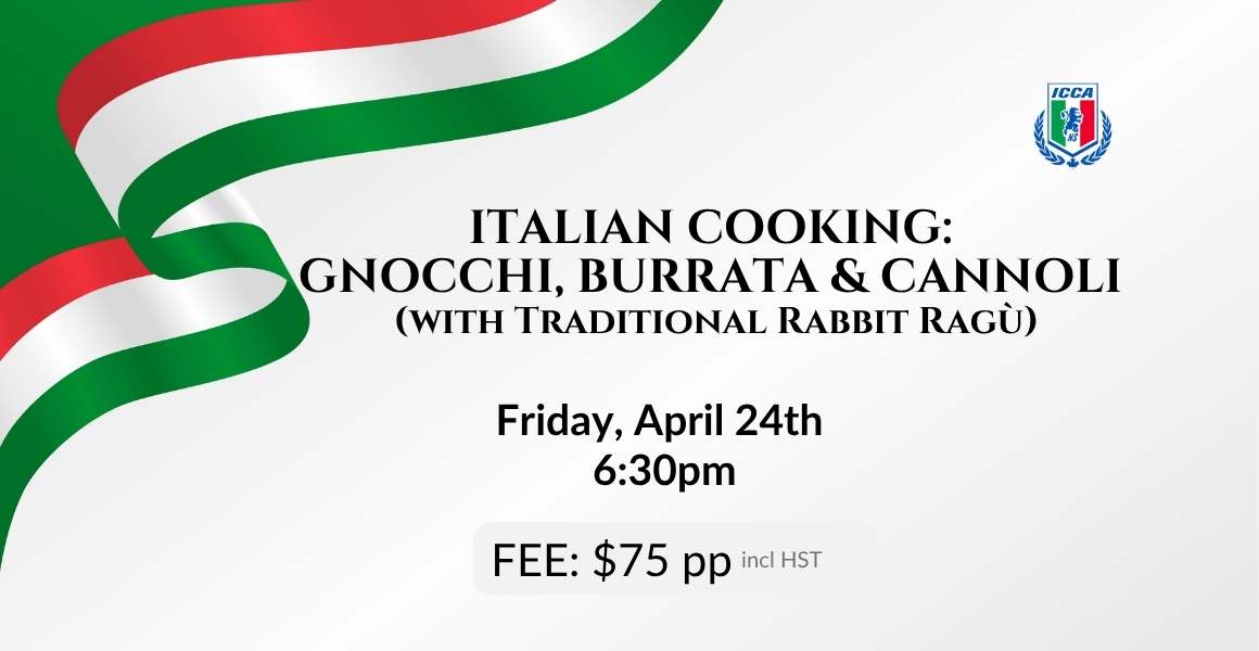 Italian Cooking Gnocchi, Burrata & Cannoli