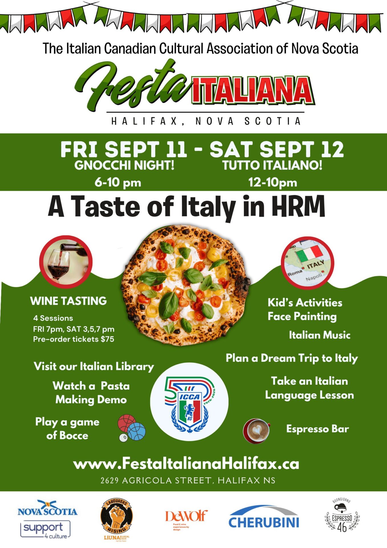 ICCA italian weekend poster 2026